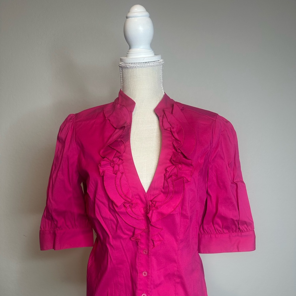 Bebe fuchsia blouse